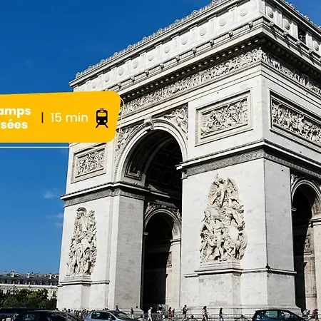 Apartmán 523 Batignolles - Superbe Paříž